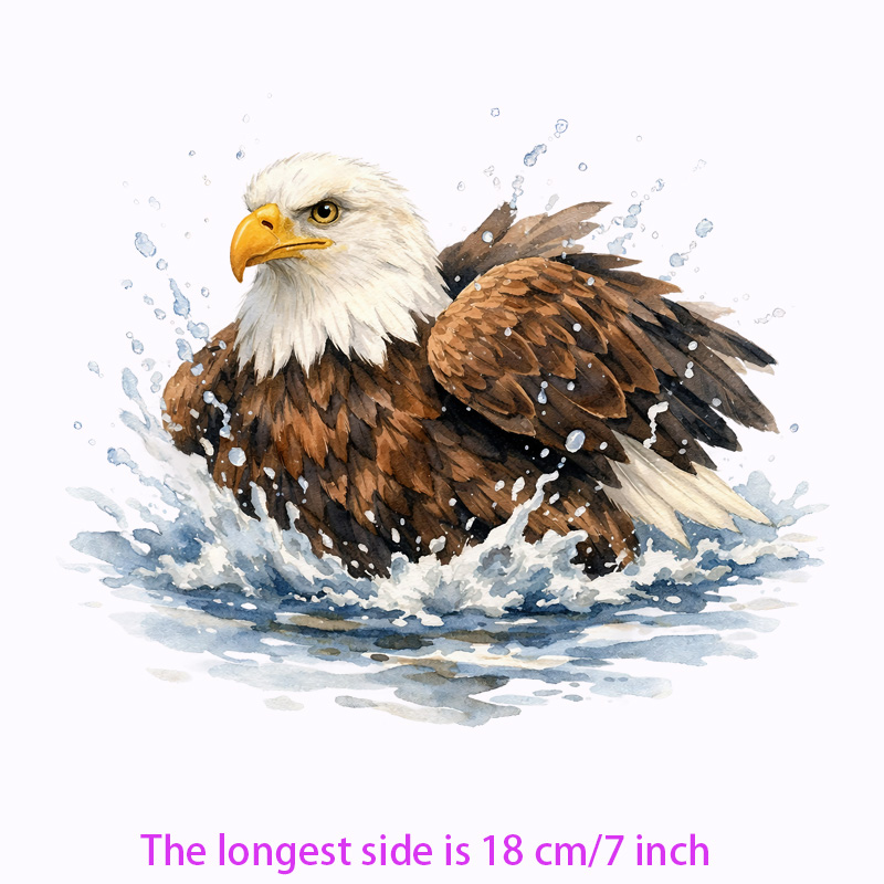 Printable Heat Transfer Vinyl - Eagle Spread Wings Flying Heat Transfer