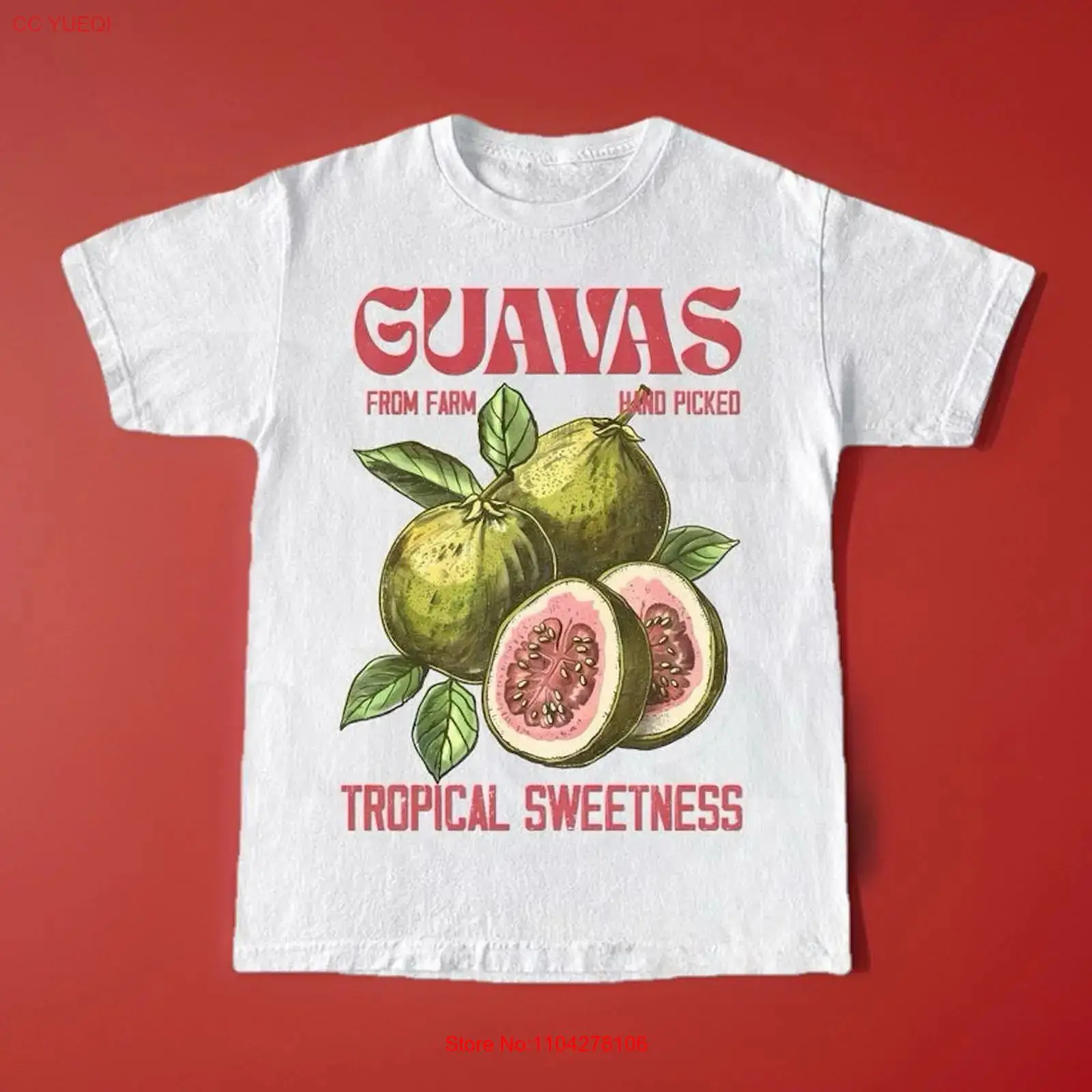 Guavas Retro Commercial T Shir - Commercial Printing Labels recension och pris