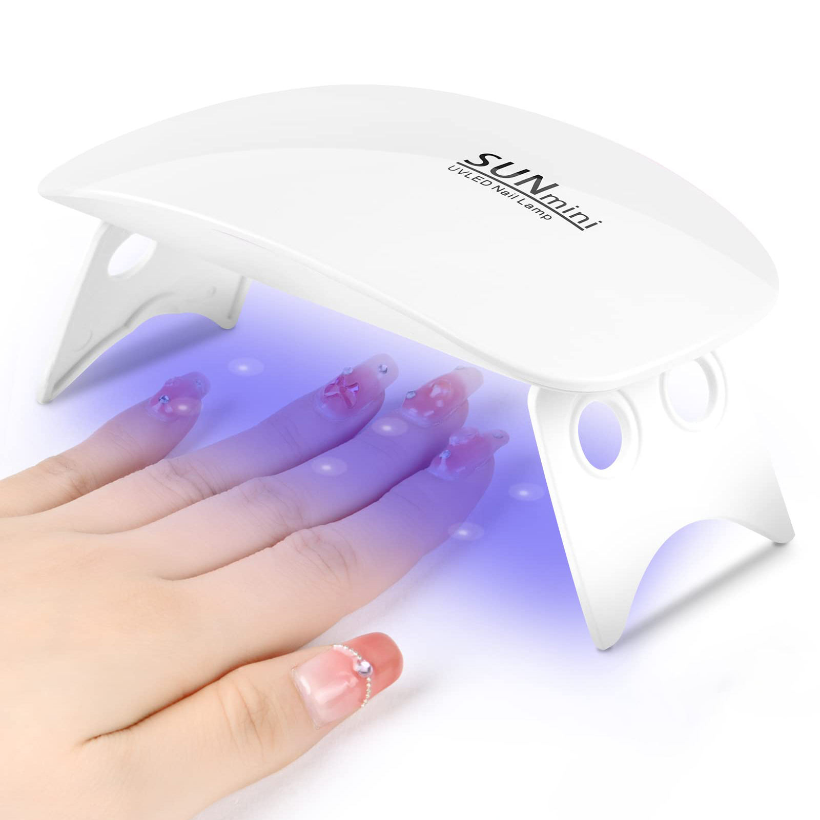 Portable 6 LED UV Nail Lamp 6W - Uv Led Lamp Printer recension och pris