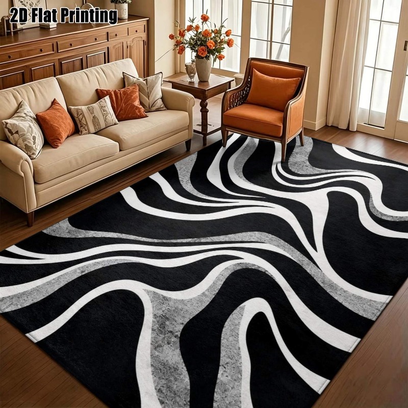 Modern Marble Swirl Wave Print - Hall Commercial Printing recension och pris