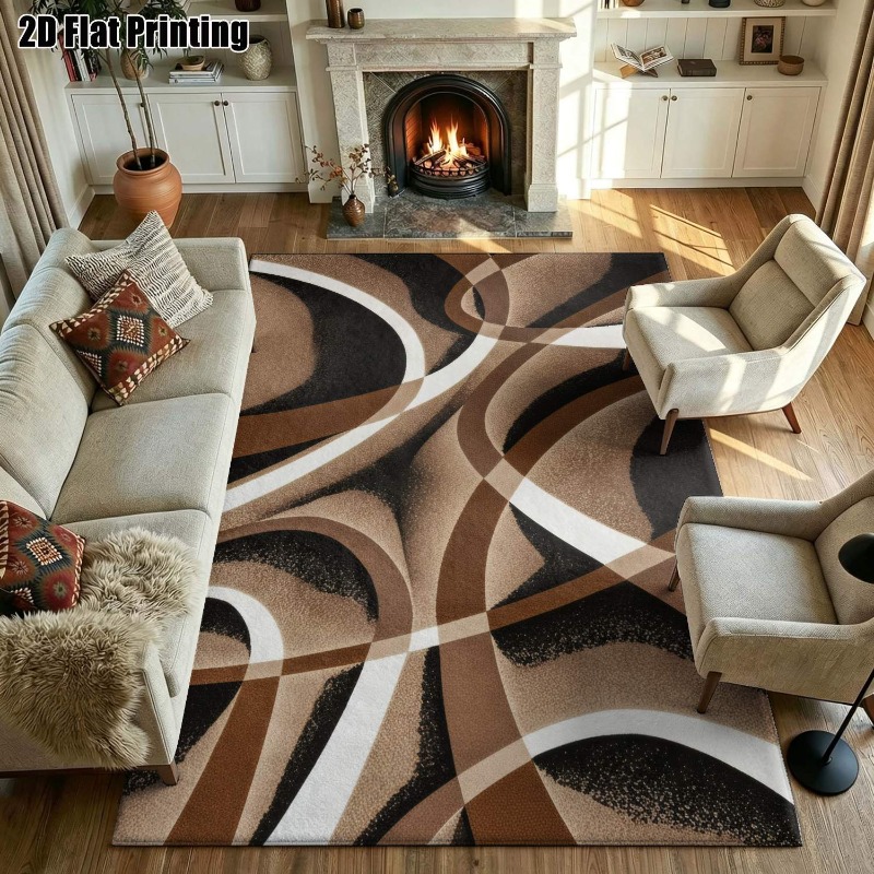 Modern Marble Swirl Wave Print - Hall Commercial Printing recension och pris