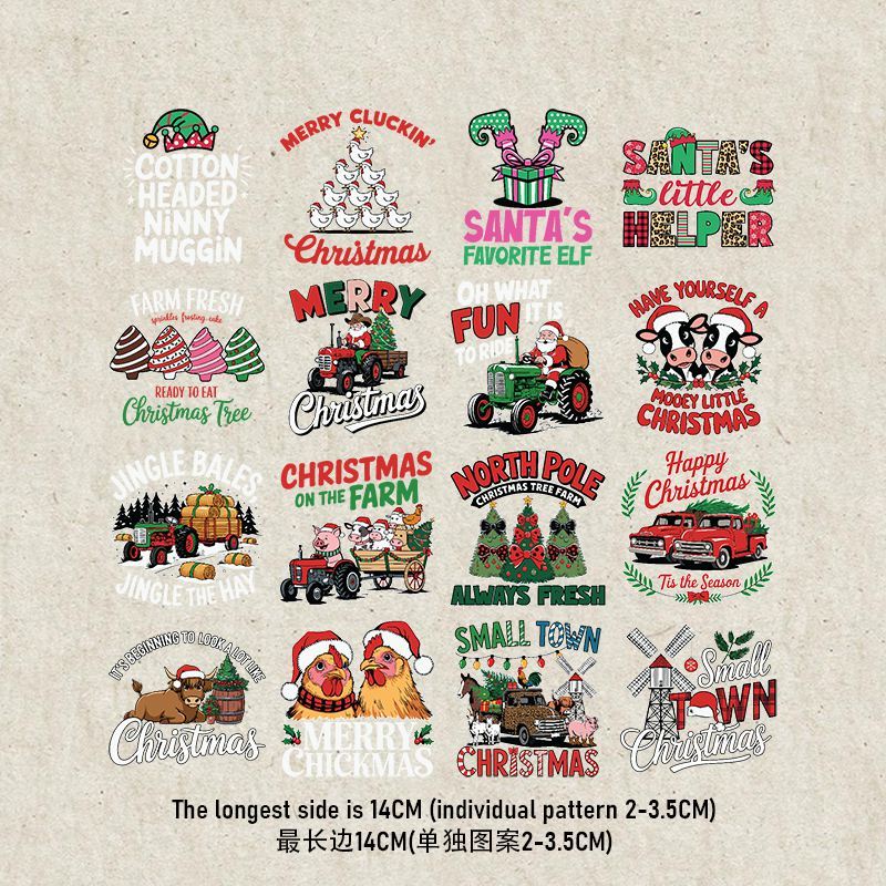 Cartoon punk Christmas Heat Tr - Printable Heat Transfer Vinyl recension och pris