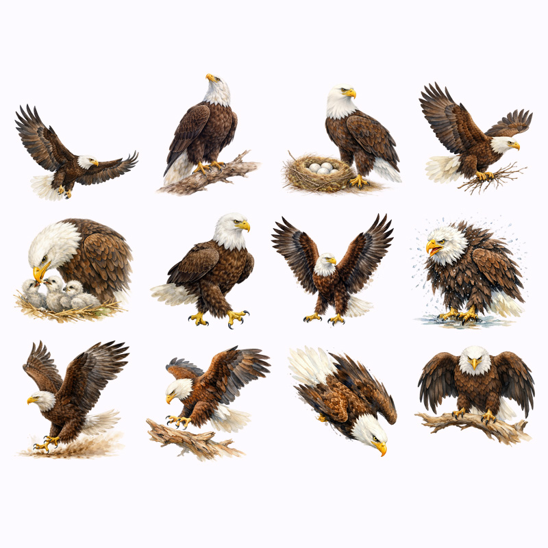 Eagle Spread Wings Flying Heat - Printable Heat Transfer Vinyl recension och pris