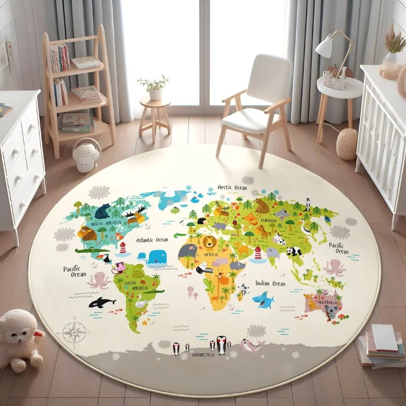  Play Round Floor Mat Animal W - Commercial Printing Services recension och pris