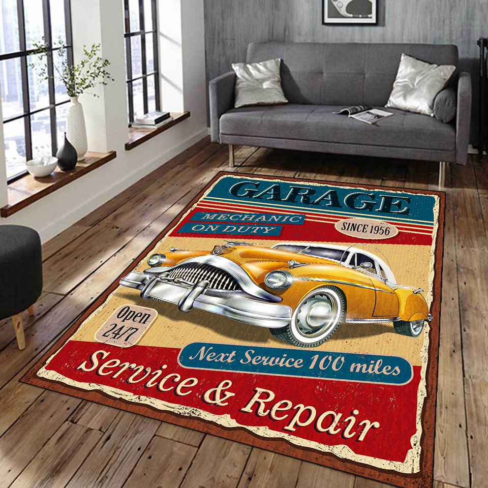 Retro Classic Motorcycle Car P - Commercial Printing Services recension och pris