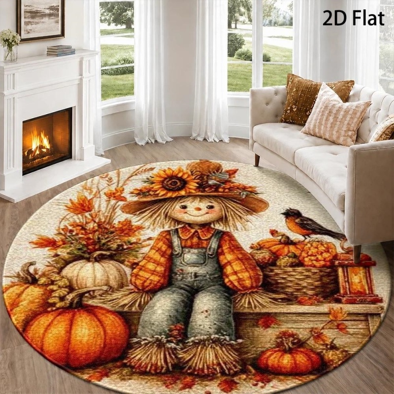 Cute Scarecrow Fall Harvest Ro - Commercial Printing Services recension och pris