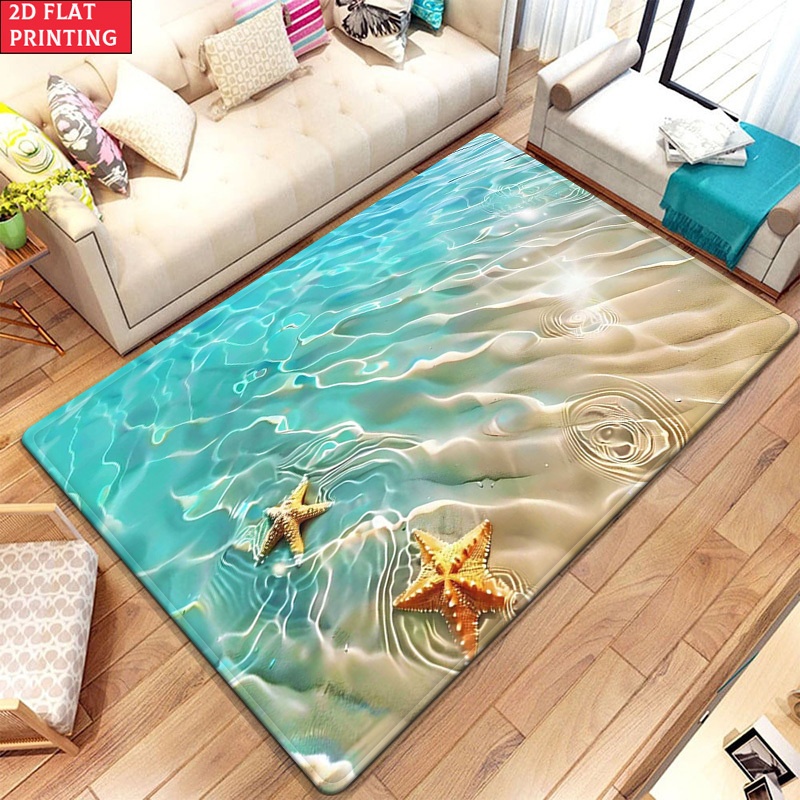 Clear Blue Ocean White Sand Be - Commercial Printing Services recension och pris
