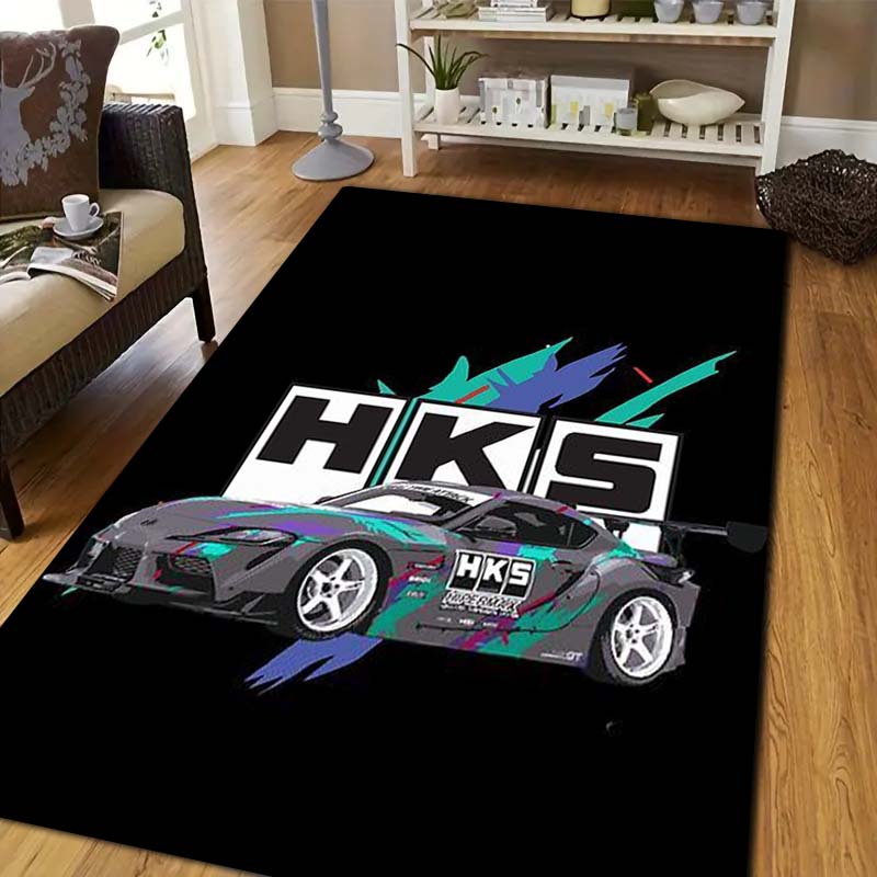 3D Racing H-HKS Print Area Rug - Commercial Printing Services recension och pris