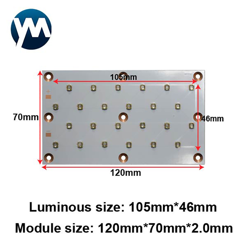 70W 72W UV LED Module 3535 UV  - Uv Led Lamp Printer recension och pris
