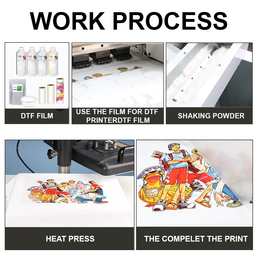 1000g 1kg DTF Powder Fine Powd - Commercial Fabric Printing Machine recension och pris