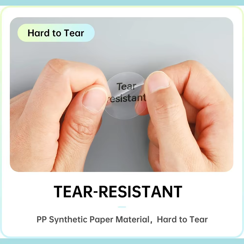 Niimbot M2/M3 Transparent Labe - Printable Heat Transfer Vinyl recension och pris
