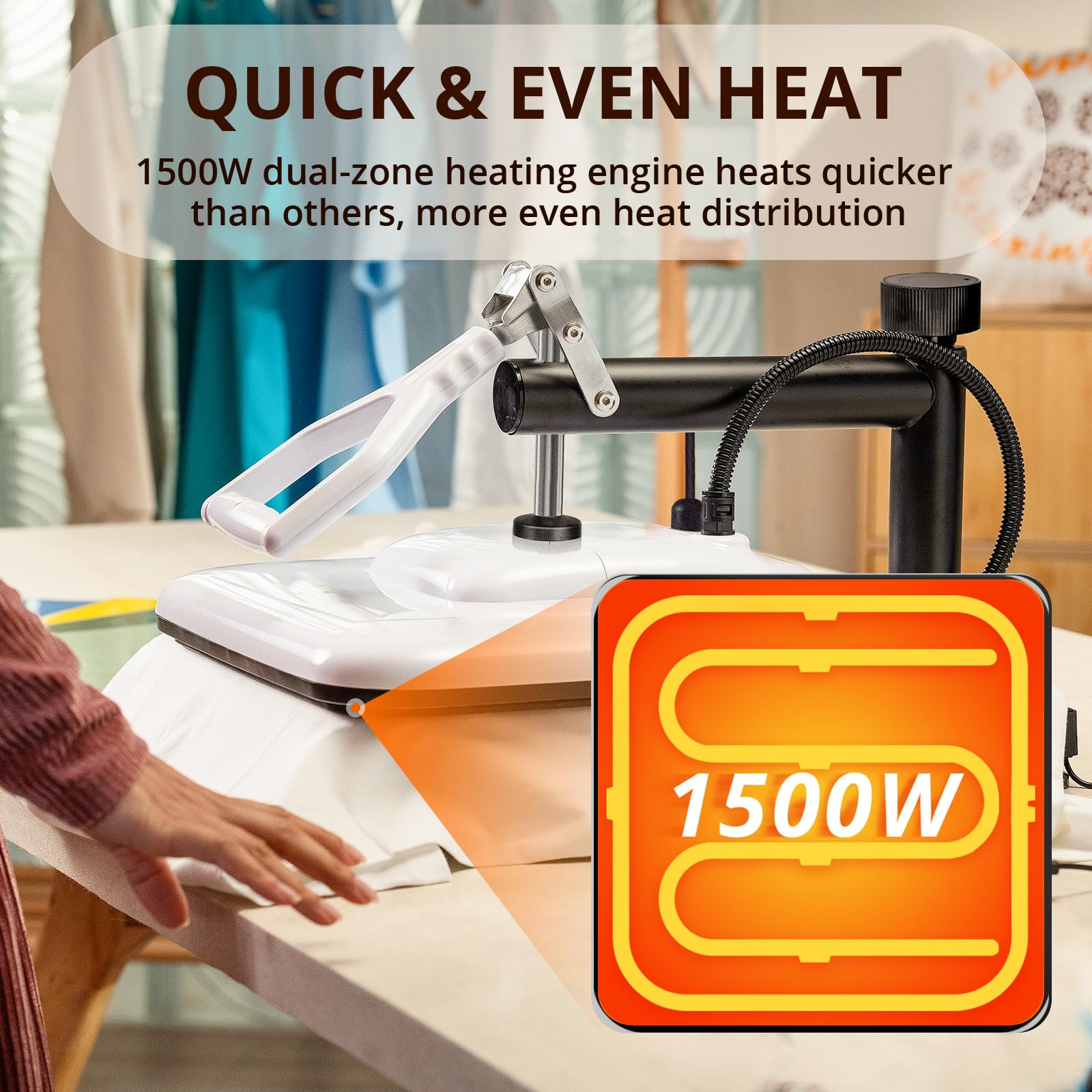 HTVRONT Heat Press Machine for - Printable Heat Transfer Vinyl recension och pris