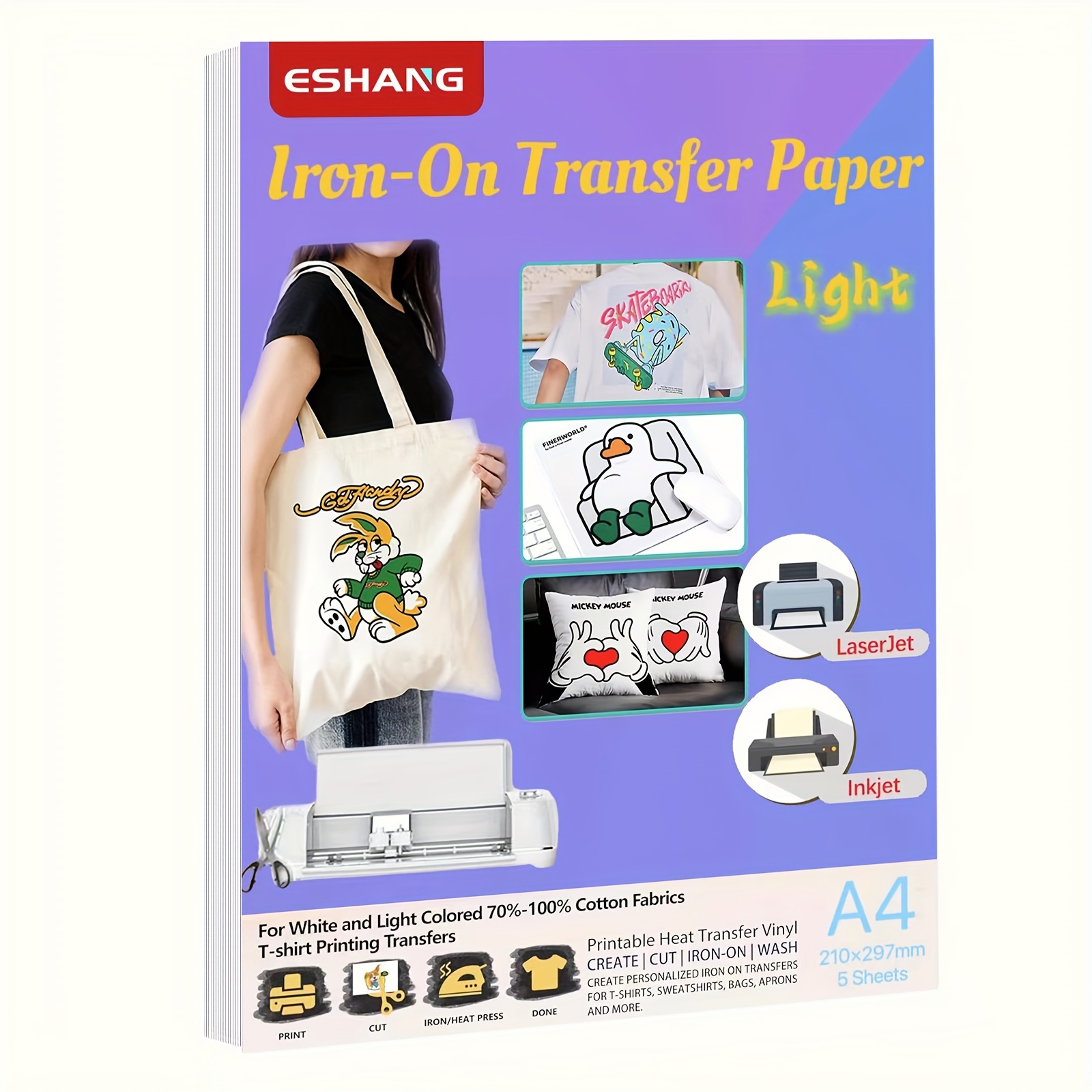 A4 Size Heat Transfer Paper Fo - Printable Heat Transfer Vinyl recension och pris