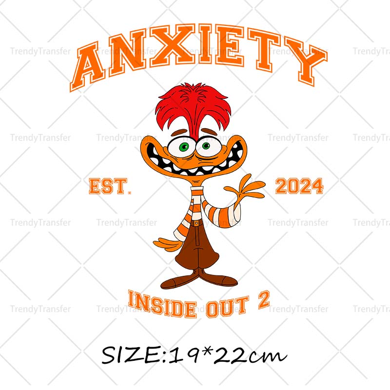 Inside Out Iron on Decals Heat - Printable Heat Transfer Vinyl recension och pris