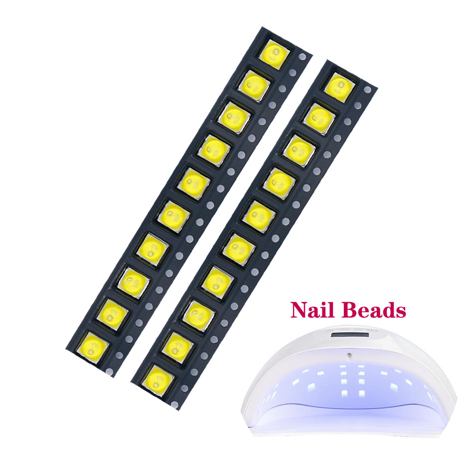 20ps A Lot Nail Lamp Bead 1W U - Uv Led Lamp Printer recension och pris