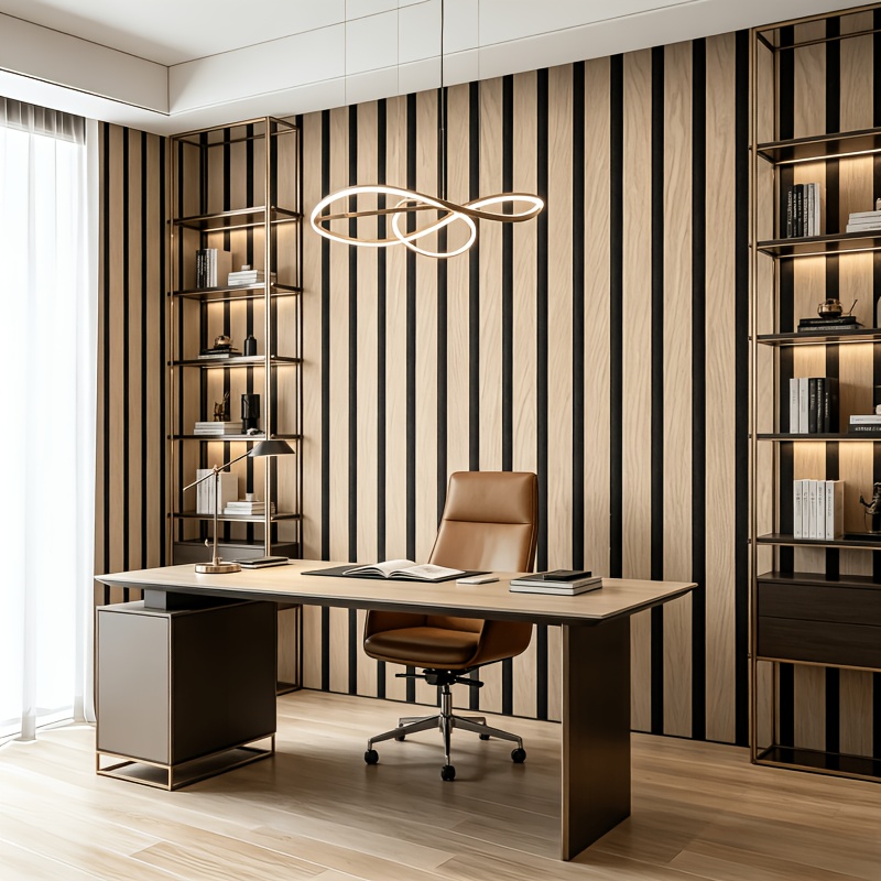 Peel-and-Stick Vertical Stripe - Commercial Wallpaper Printing recension och pris
