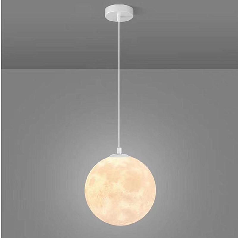 3D Printing Moon Chandelier Si - Hall Commercial Printing recension och pris