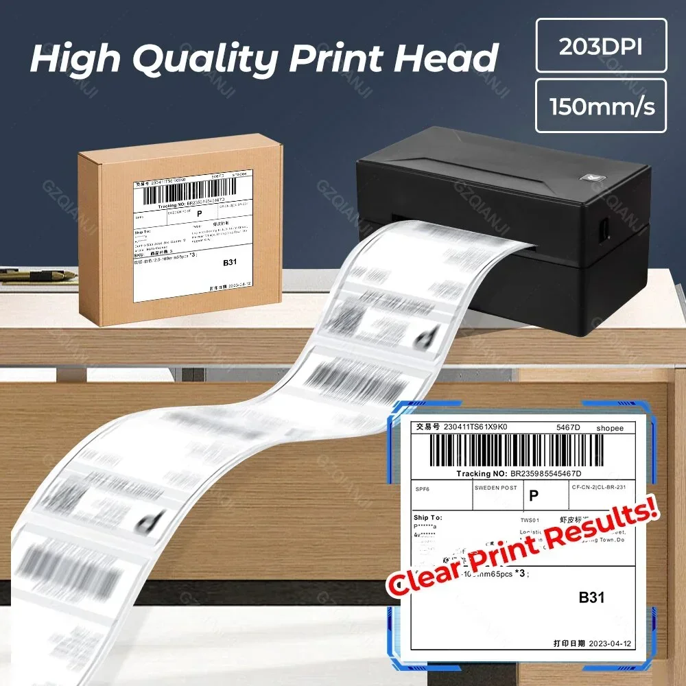 4inch Thermal Barcode Label Pr - Commercial Printing Labels recension och pris