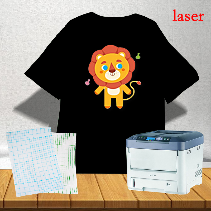 A4 10Pcs Laser Heat Transfer P - Commercial Fabric Printing Machine recension och pris