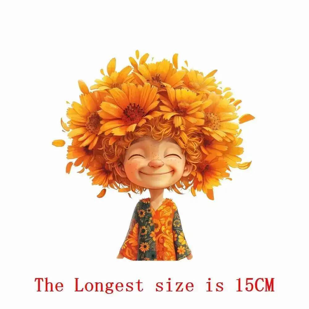 15cm Creative Spirit Of Flower - Printable Heat Transfer Vinyl recension och pris
